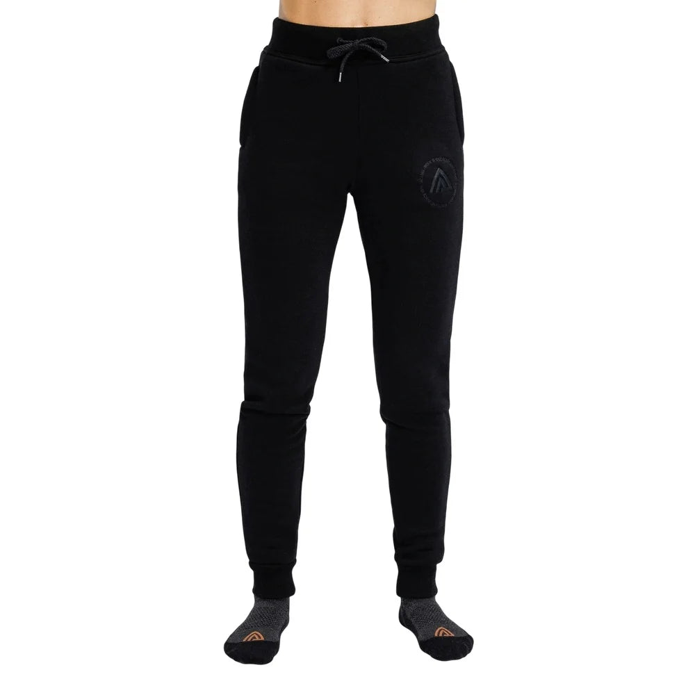 Aclima - FleeceWool Dame Joggingbukser // Jet Black fra Aclima - billede nr. 1 hos GrejFreak.dk