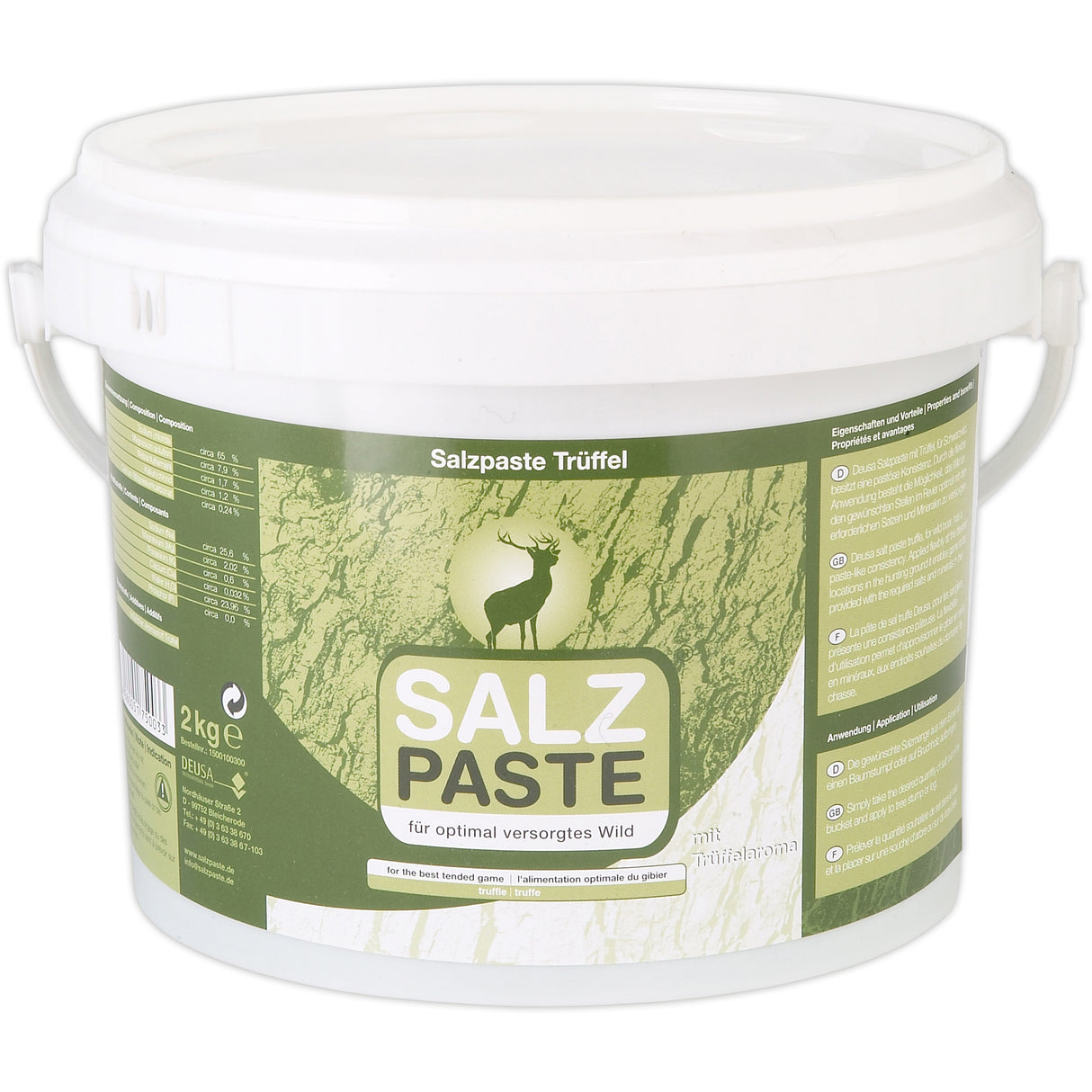 Saltpasta 2 kg Trøffel