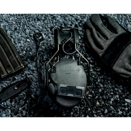 3M Peltor - ComTac VIII Høreværn NATO Wire 29 dB // Grøn-2-XtraGrej