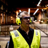 3M Peltor - WS ProTac XPI Bluetooth Headset // Hi-Vis Neongul-3-XtraGrej