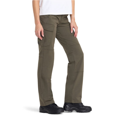 5.11 - Womens Stryke Mid Rise Pants m. Flex-Tac // Ranger Green-6-XtraGrej