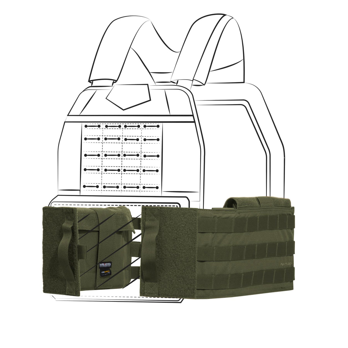 Pentagon Tactical - Combat Modular Cummerbund