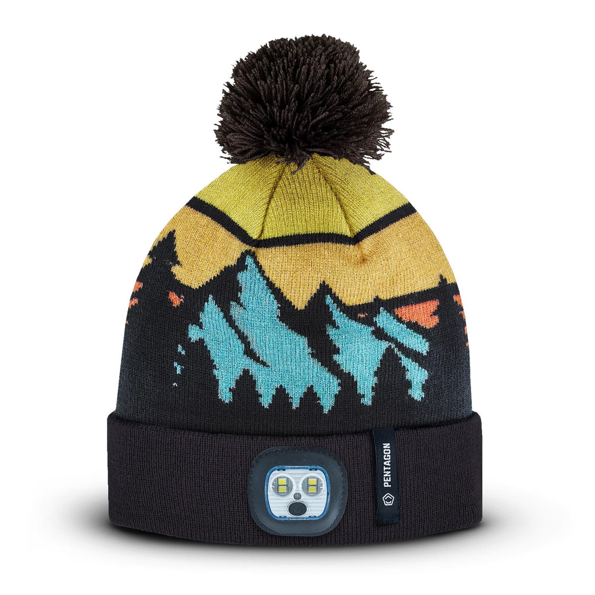 Pentagon Tactical - Sanctuary "Adventurer" Knit Beanie With Flashlight