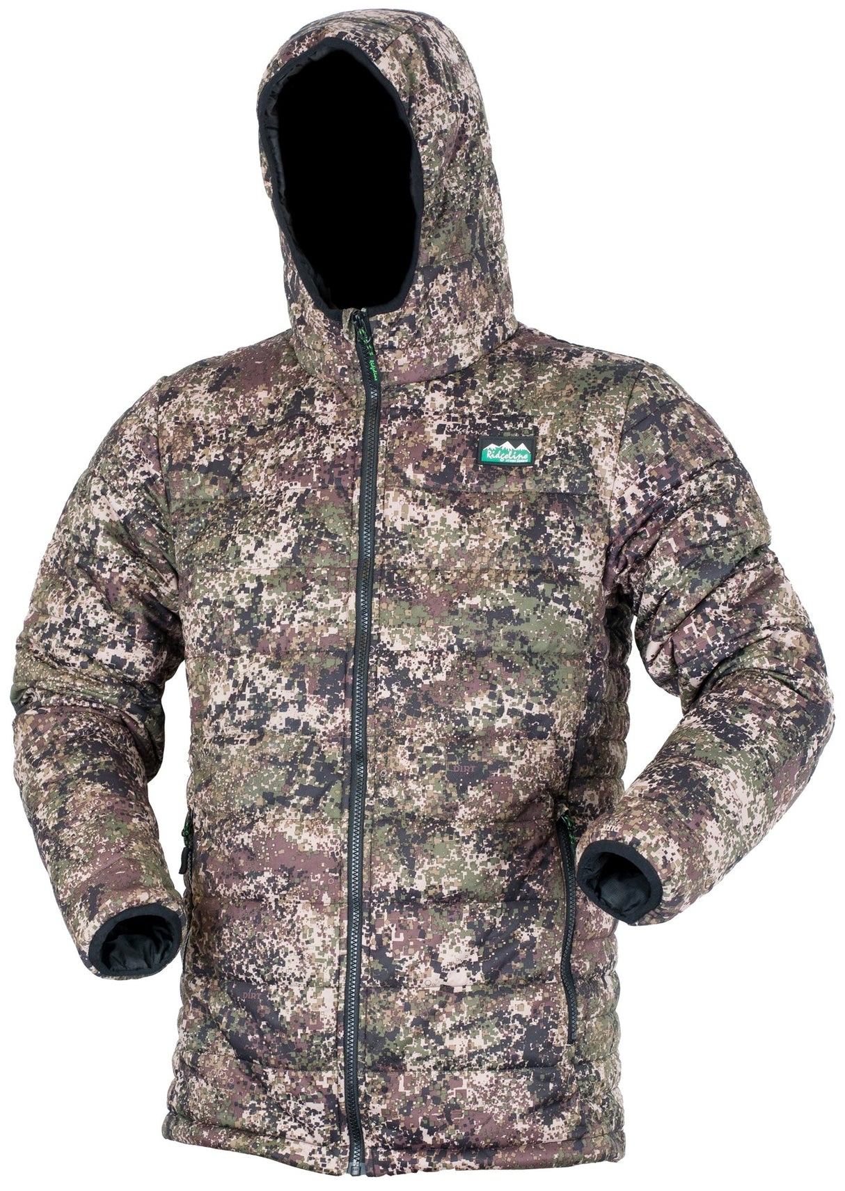 Ridgeline Mens Belowzero Padded Jacket - Dirt Camo