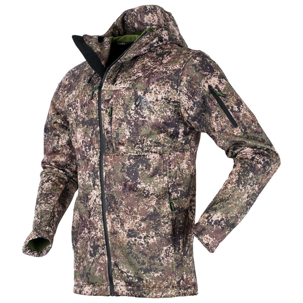 Ridgeline Mens Ascent Softshell jakke - Dirt Camo