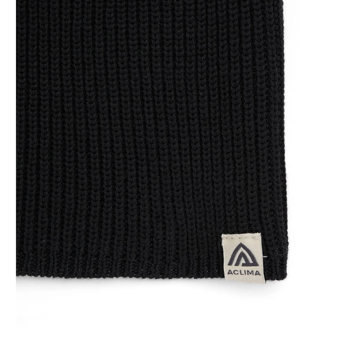 Aclima - Flat Knit Balaclava Hat // Sort-2-XtraGrej