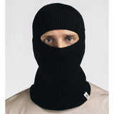 Aclima - Flat Knit Balaclava Hat // Sort-5-XtraGrej