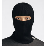 Aclima - Flat Knit Balaclava Hat // Sort-8-XtraGrej