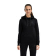 Aclima - FleeceWool Dame Hoodie // Jet Black-1-XtraGrej
