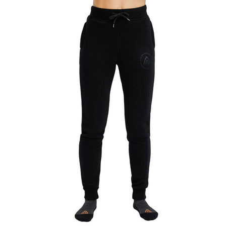 Aclima - FleeceWool Dame Joggingbukser // Jet Black-1-XtraGrej