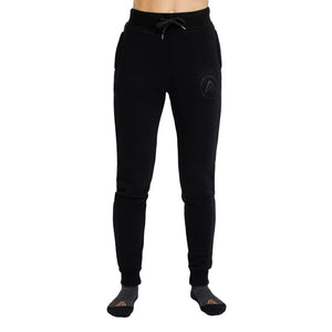 Aclima - FleeceWool Dame Joggingbukser // Jet Black-1-XtraGrej