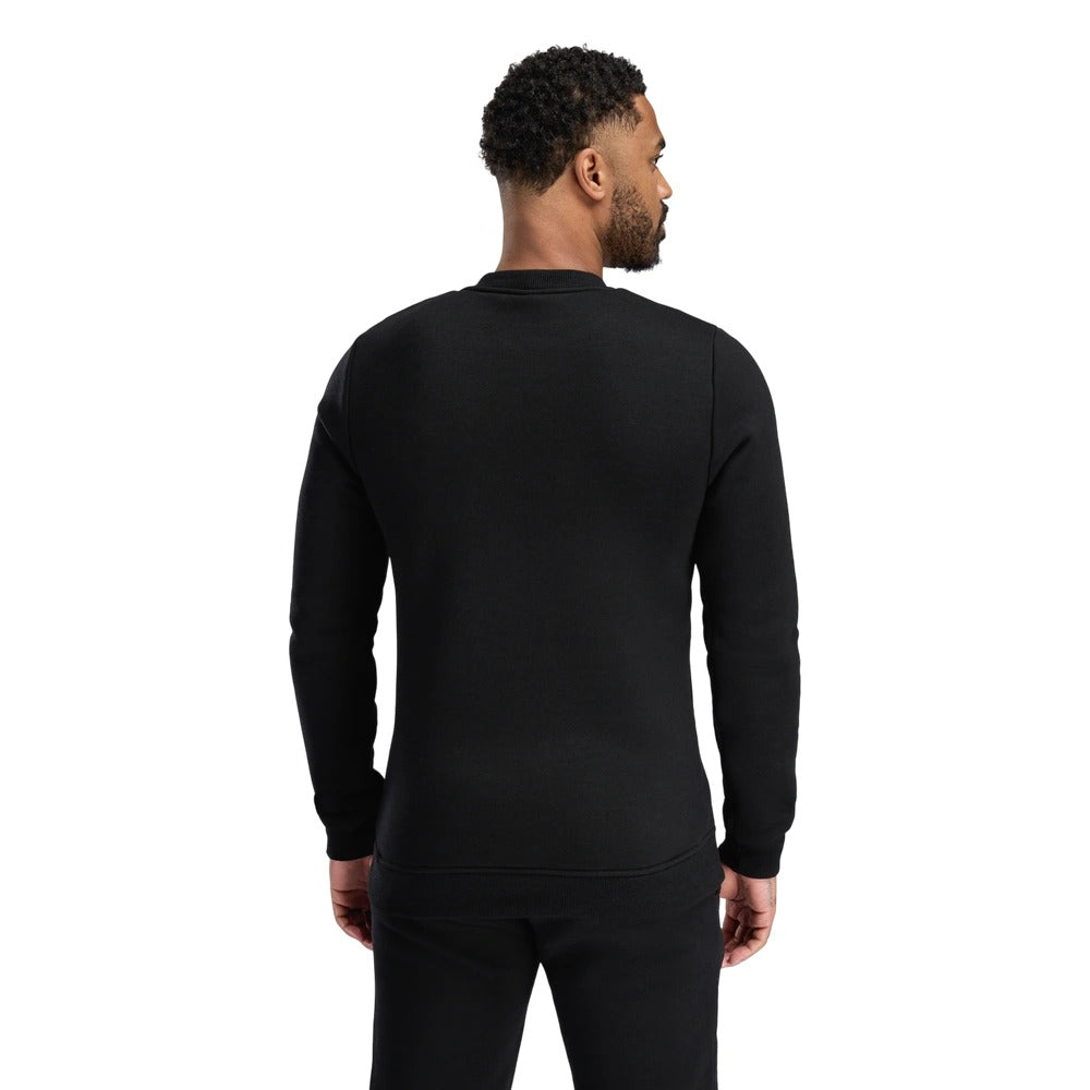 Aclima - FleeceWool Herre Crewneck // Jet Black-2-XtraGrej