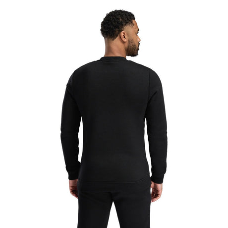 Aclima - FleeceWool Herre Crewneck // Jet Black-2-XtraGrej