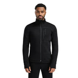 Aclima - FleeceWool Herre Jakke // Jet Black-1-XtraGrej