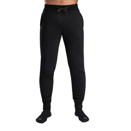 Aclima - FleeceWool Herre Joggingbukser // Jet Black-1-XtraGrej
