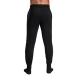 Aclima - FleeceWool Herre Joggingbukser // Jet Black-2-XtraGrej