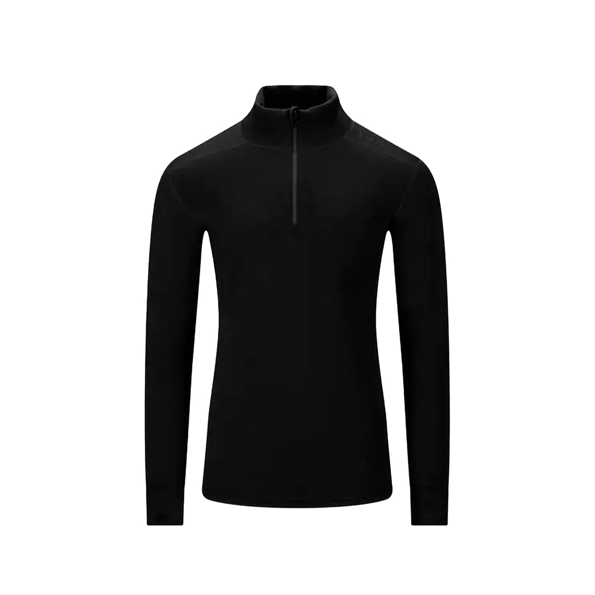 Aclima - FleeceWool Herre V2 Polo m/Lynlås // Sort-1-XtraGrej