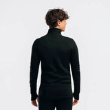 Aclima - FleeceWool Herre V2 Polo m/Lynlås // Sort-5-XtraGrej