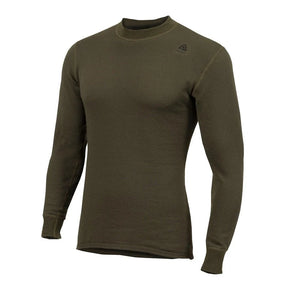 Aclima - HotWool 230g Unisex Crew Neck Uldtrøje // Olivengrøn-1-XtraGrej