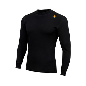 Aclima - HotWool 230g Unisex Crew Neck Uldtrøje // Sort-1-XtraGrej