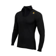 Aclima - HotWool 230g Unisex Polo // Sort-1-XtraGrej