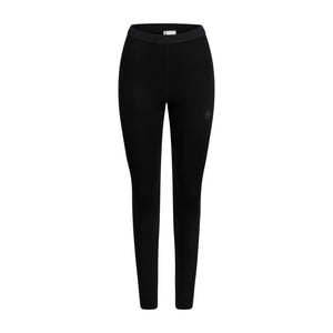Aclima - HotWool FR Dame Lange Underbukser // Jet Black-1-XtraGrej