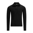 Aclima - HotWool FR Herre Polo // Jet Black-1-XtraGrej