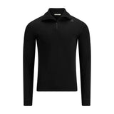 Aclima - HotWool FR Herre Polo // Jet Black-1-XtraGrej