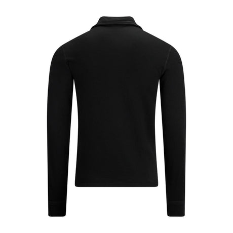 Aclima - HotWool FR Herre Polo // Jet Black-2-XtraGrej