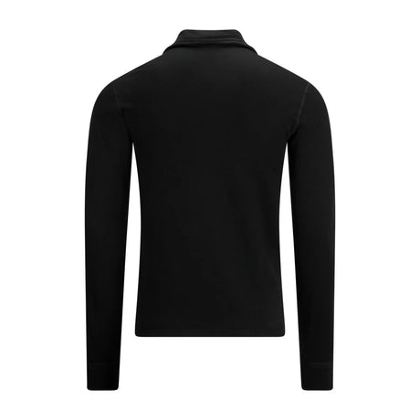 Aclima - HotWool FR Herre Polo // Jet Black-2-XtraGrej