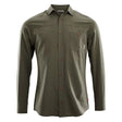 Aclima - LeisureWool Woven Herre Uldskjorte // Ranger Green-1-XtraGrej