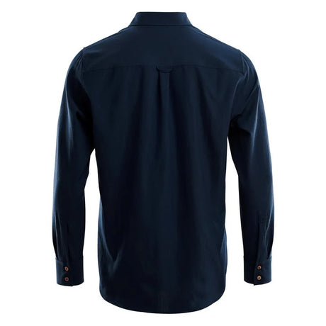 Aclima - LeisureWool Woven Herre Uldskjorte // Ranger Green-4-XtraGrej