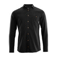 Aclima - LeisureWool Woven Herre Uldskjorte // Sort-1-XtraGrej
