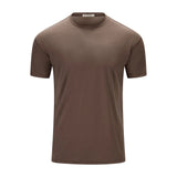 Aclima - LightWool 140 Herre T-Shirt // Dark Earth-1-XtraGrej