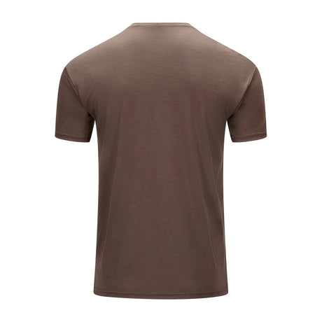Aclima - LightWool 140 Herre T-Shirt // Dark Earth-2-XtraGrej