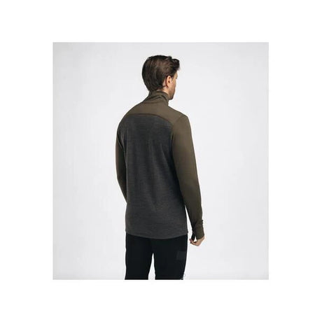 Aclima - LightWool 180 Herre Polo Med Lynlås // Tarmac/Marengo-6-XtraGrej