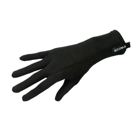 Aclima - LightWool Liner Handsker // Sort-1-XtraGrej