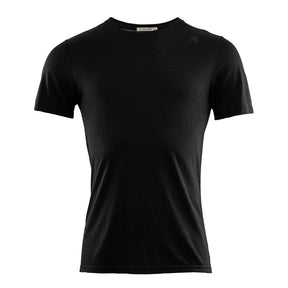 Aclima - LightWool Undershirt Herre T-shirt // Sort-1-XtraGrej