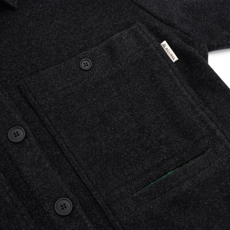 Aclima - Reborn Lumber Jakke Herre // Dark Grey Melange-9-XtraGrej
