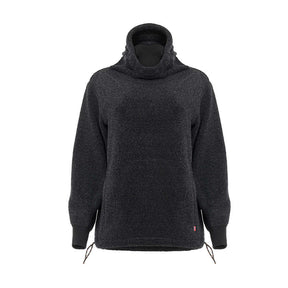 Aclima - ReBorn Terry 400g Unisex Pullover // Dark Grey Melange-1-XtraGrej