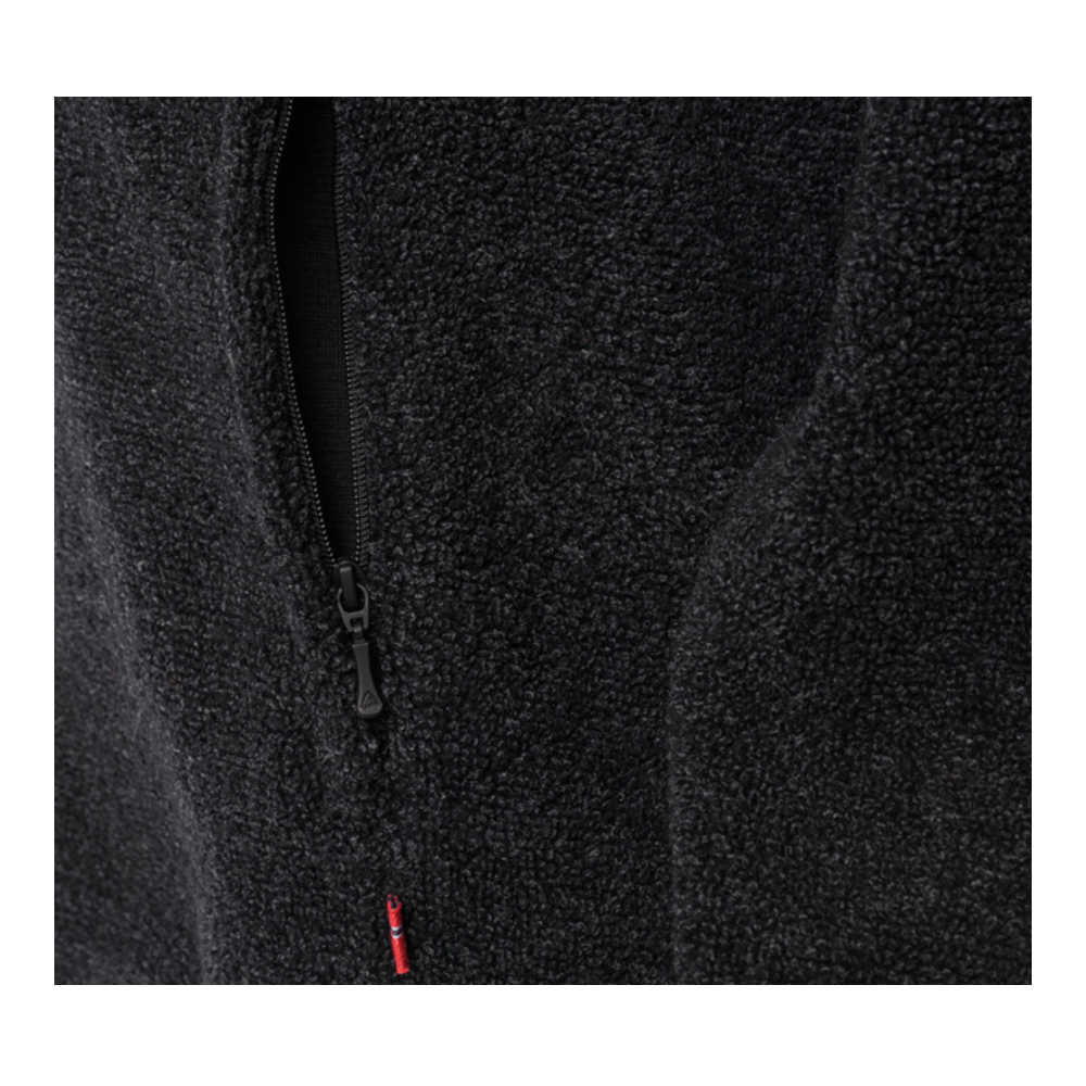 Aclima - ReBorn Terry 400g Unisex Pullover // Dark Grey Melange-4-XtraGrej