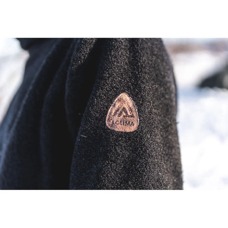 Aclima - ReBorn Terry 400g Unisex Pullover // Dark Grey Melange-8-XtraGrej