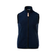 Aclima - ReBorn Terry Herre Vest // Navy Melange-1-XtraGrej