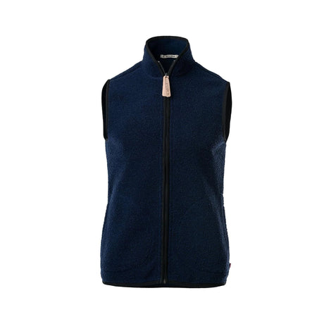 Aclima - ReBorn Terry Herre Vest // Navy Melange-1-XtraGrej