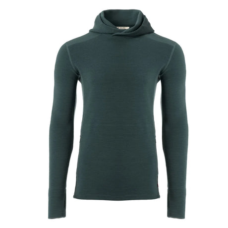 Aclima - StreamWool 400g Herre Hoodie // Grøn-1-XtraGrej