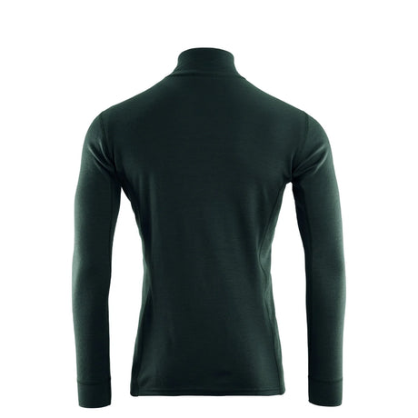 Aclima - WarmWool 200g Mock Neck Herre Uldtrøje // Green Gables-2-XtraGrej
