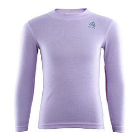 Aclima - WarmWool Børnetrøje // Lilla / Pink-1-XtraGrej