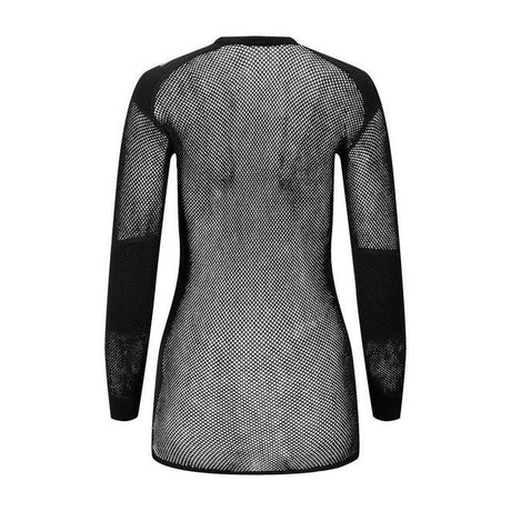Aclima - WoolNet 120g Dame Crew Neck Uldtrøje // Sort-3-XtraGrej