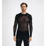 Aclima - Woolnet 120g Herre Crew Neck Uldtrøje // Sort-5-XtraGrej