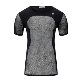 Aclima - WoolNet 120g Herre T-shirt // Sort-1-XtraGrej